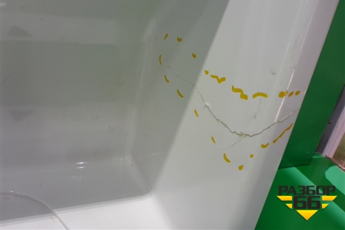 Корпус подножки правой (A9606665103) для Mercedes Benz TRUCK Actros MP4 с 2012г (Актрос)