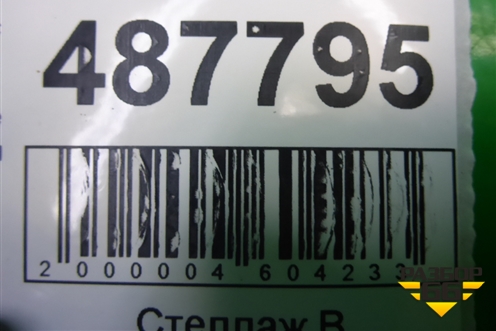 Накладка (центральной стойки правая 3х дверный кузов) (9649990677) для Citroen C4 с 2005-2011г (С4)