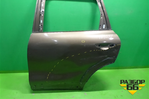 Дверь задняя левая (7P0833111A) для Volkswagen Touareg с 2010-2018г (Туарег)