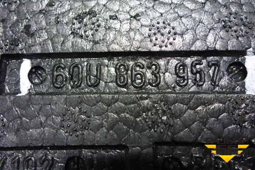 Ящик инструментальный в багажник (60U863957) для Skoda Rapid с 2013г (Рапид)