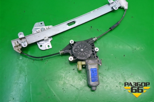 Стеклоподъёмник электрический задний левый для Kia Rio с 2005-2011г (Рио 2)