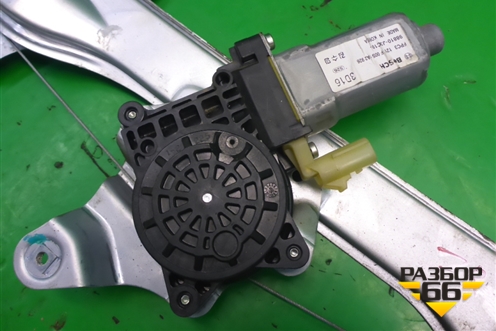 Стеклоподъёмник электрический задний правый (98810J3C10) для Chevrolet Aveo (Т300) с 2011г (Авео Т300)