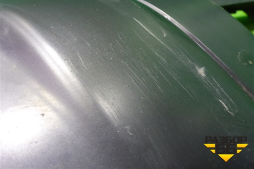 Юбка заднего бампера (4M0807521) для Audi Q7 c 2015г (Ку 7)