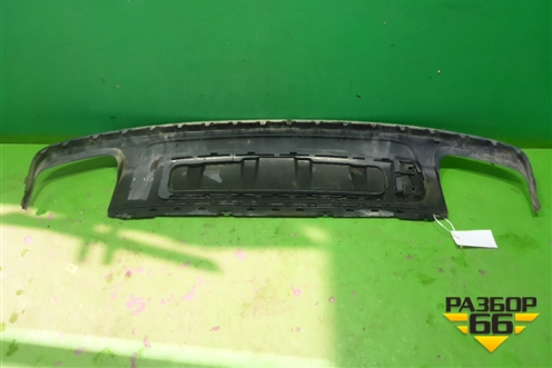 Юбка заднего бампера (4M0807521) для Audi Q7 c 2015г (Ку 7)