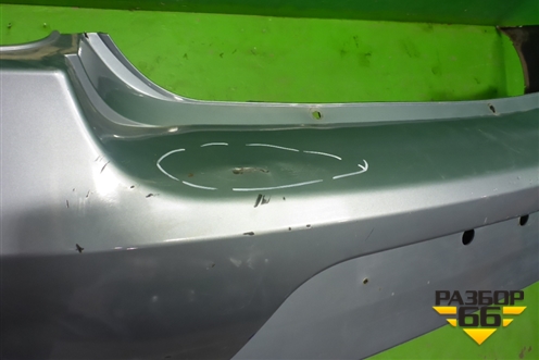 Бампер задний (после 2009г) (8200916804) для Renault Logan с 2004-2015г (Логан)