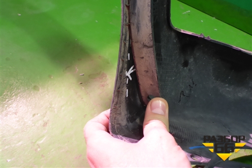 Бампер передний нижняя часть (86512M0000) для Hyundai Creta с 2016-2021г (Крета)