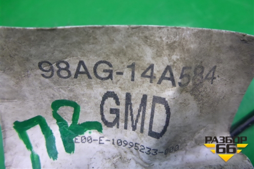 Проводка двери передней правой (мех.стеклоподъёмник) (98AG14A584) для Ford Focus 1 с 1998-2004г (Фокус)