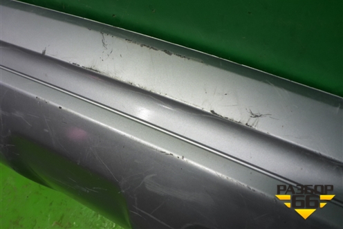 Юбка заднего бампера (4M0807521) для Audi Q7 c 2015г (Ку 7)