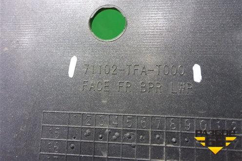 Юбка переднего бампера (после 2015г) (71102TFAT000) для Honda CR-V(RM) с 2012г (ЦРВ СРВ) 