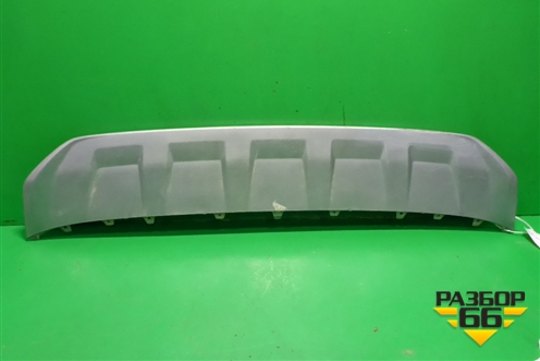 Накладка переднего бампера (4M0807733D) для Audi Q7 c 2015г (Ку 7)