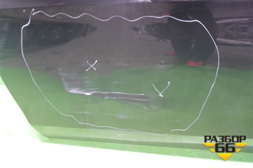 Дверь передняя левая (A2537220310) для Mercedes Benz GLC-Klass X253  с 2015г (ГЛЦ)