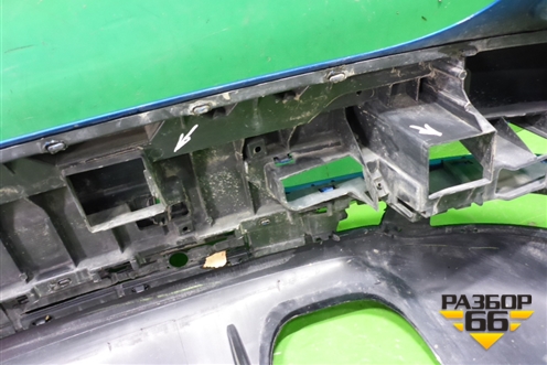 Бампер задний (после 2014г S-Linе  под парктроник) (8U0807385C) для Audi Q3 с 2011-2018г (Ку 3)