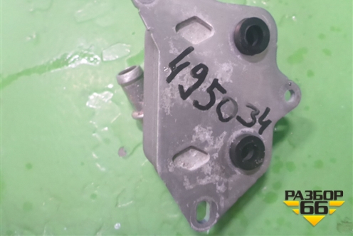 Радиатор масляный (8W0317021C) для Porsche Cayenne с 2017г (Каен)