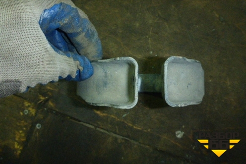 Хомут воздушного ресивера для Mercedes Benz TRUCK Axor 2 с 2004г (Аксор)