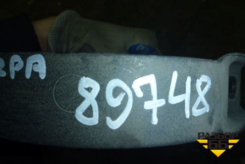 Хомут воздушного ресивера для Mercedes Benz TRUCK Axor 2 с 2004г (Аксор)