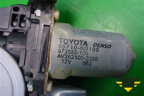 Стеклоподъёмник электрический передний правый (857100D100) для Toyota Auris с 2006-2012г (Аурис)