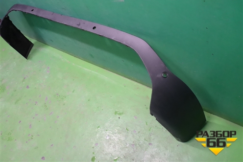 Накладка заднего бампера (М-Пакет под парктроник) (511213960514) для BMW X4 G02 с 2018г (Х4 Г02)