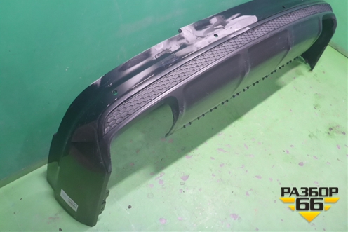 Бампер задний нижняя часть (до 2019г S-Line под парктроник) (4M0807527D) для Audi Q7 c 2015г (Ку 7)