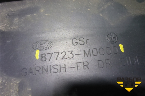 Накладка двери передней левой (87723M0000) для Hyundai Creta с 2016-2021г (Крета)