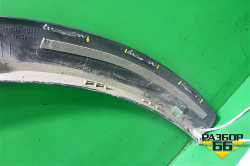 Накладка заднего крыла правого (текстурная) (8U0853818B) для Audi Q3 с 2011-2018г (Ку 3)