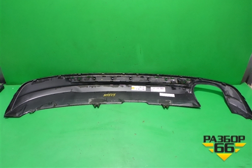 Юбка заднего бампера (8W6807521B) для Audi A5/S5 с 2016г (А5/С5)