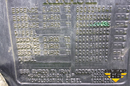 Бак топливный (8200215941) для Renault Logan с 2004-2015г (Логан)