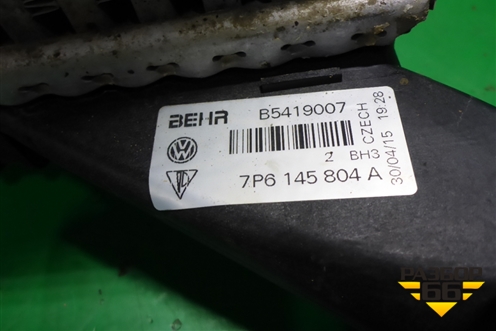 Интеркулер (7P6145804A) для Volkswagen Touareg с 2010-2018г (Туарег)