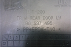 Обшивка двери задней левой под механику (хетчбэк) (96537495) для Chevrolet Aveo (T200) с 2003-2008 (Авео Т200)