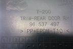 Обшивка двери задней правой под механику (хетчбэк) (96537497) для Chevrolet Aveo (T200) с 2003-2008 (Авео Т200)