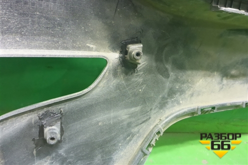 Бампер задний (до 2020г седан) (86611H0000) для Kia Rio с 2017г (Рио 4)