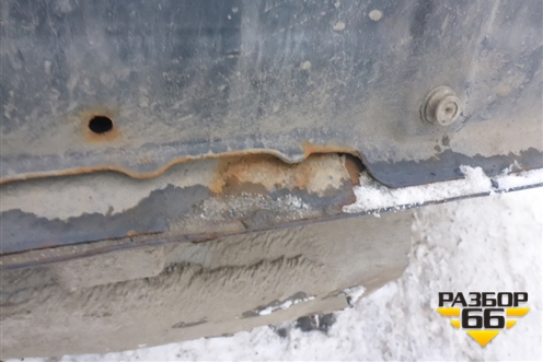 Порог со стойкой левый для Volvo XC70 с 2007г (ХС70)