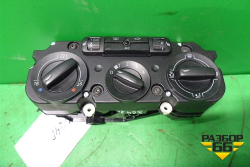 Модуль управления отопителем (с кондиционером) (3C1820045A) для Volkswagen Passat (B6) с 2005-2010г (Пассат Б6)