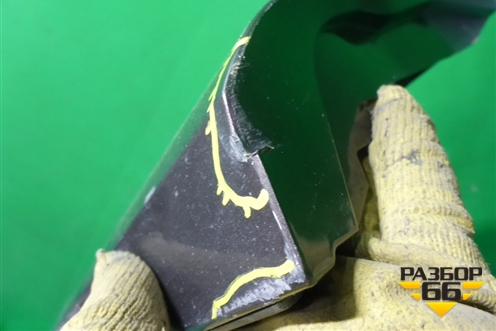 Накладка двери передней левой (4M0853959F) для Audi Q7 c 2015г (Ку 7)