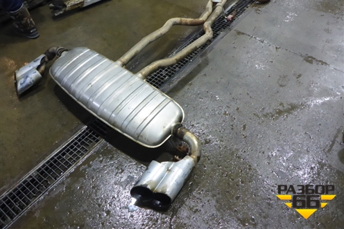 Глушитель (Turbo) для Porsche Cayenne с 2003-2010г (Каен)