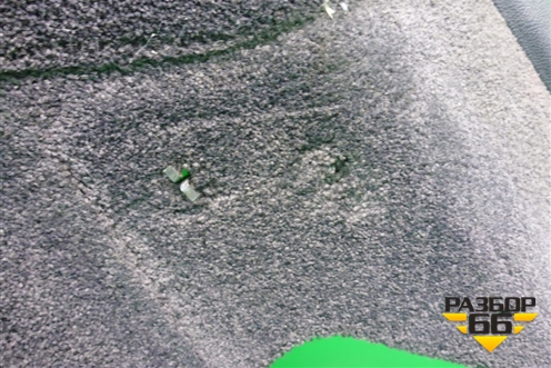 Обшивка багажника левая (нижняя) для Porsche Cayenne с 2003-2010г (Каен)