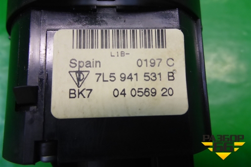 Модуль управления света фар (7L5941531B) для Porsche Cayenne с 2003-2010г (Каен)