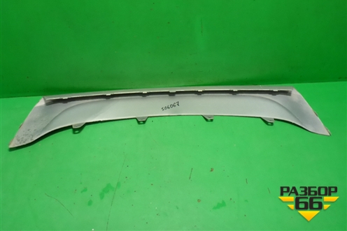 Накладка переднего бампера (51117319805) для BMW X6 F16 с 2014г (Х6 Ф16)