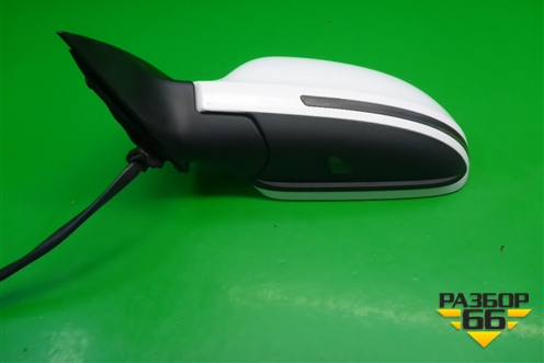 Зеркало левое электрическое (после 2009г 11 контактов) для Audi A6 (C6) с 2004-2011г (А6)