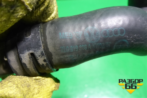 Трубка системы охлаждения (7L0819308A) для Porsche Cayenne с 2003-2010г (Каен)