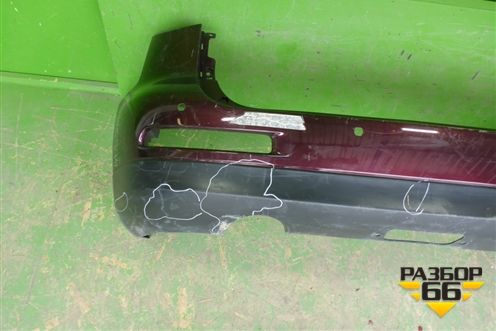 Бампер задний (под парктроник) (850221BA0H) для Infiniti Infiniti EX (J50) с 2008-2013г (ЕХ)