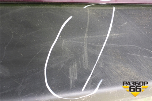 Бампер задний (под парктроник) (850221BA0H) для Infiniti Infiniti EX (J50) с 2008-2013г (ЕХ)