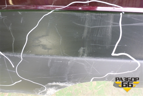 Бампер задний (под парктроник) (850221BA0H) для Infiniti Infiniti EX (J50) с 2008-2013г (ЕХ)