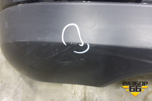 Бампер задний (под парктроник) (850221BA0H) для Infiniti Infiniti EX (J50) с 2008-2013г (ЕХ)