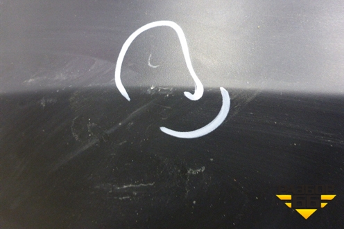 Бампер задний (под парктроник) (850221BA0H) для Infiniti Infiniti EX (J50) с 2008-2013г (ЕХ)