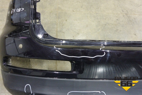 Бампер задний (под парктроник) (850221BA0H) для Infiniti Infiniti EX (J50) с 2008-2013г (ЕХ)