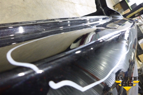 Бампер задний (под парктроник) (850221BA0H) для Infiniti Infiniti EX (J50) с 2008-2013г (ЕХ)