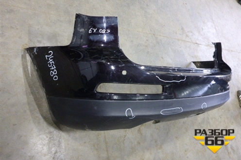 Бампер задний (под парктроник) (850221BA0H) для Infiniti Infiniti EX (J50) с 2008-2013г (ЕХ)