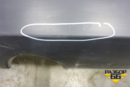 Бампер задний (под парктроник) (850221BA0H) для Infiniti Infiniti EX (J50) с 2008-2013г (ЕХ)