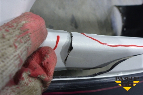 Бампер задний (под парктроник) (850221BA0H) для Infiniti Infiniti EX (J50) с 2008-2013г (ЕХ)