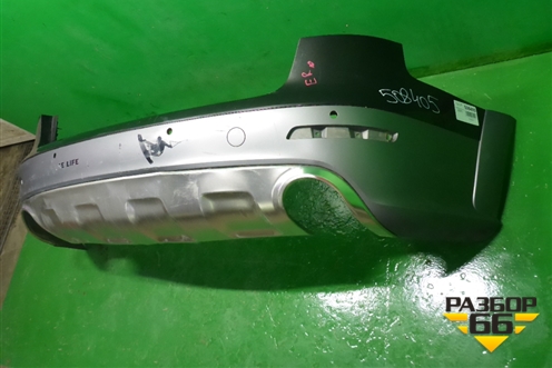 Бампер задний (под парктроник) (8K0807511F) для Audi A4 (В8) Allroad Quattro с 2009-2016г (А4)